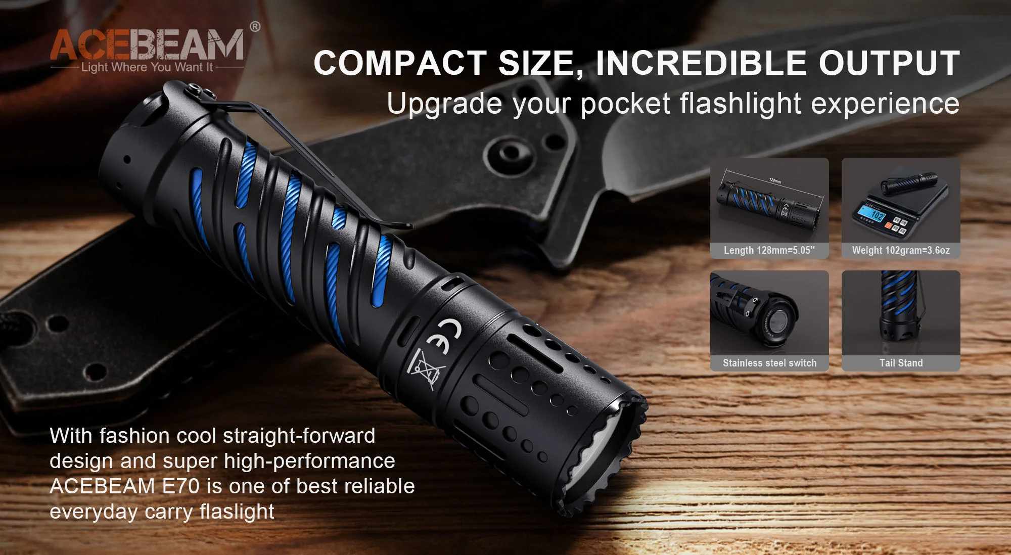 Acebeam E70 AL - Image 4