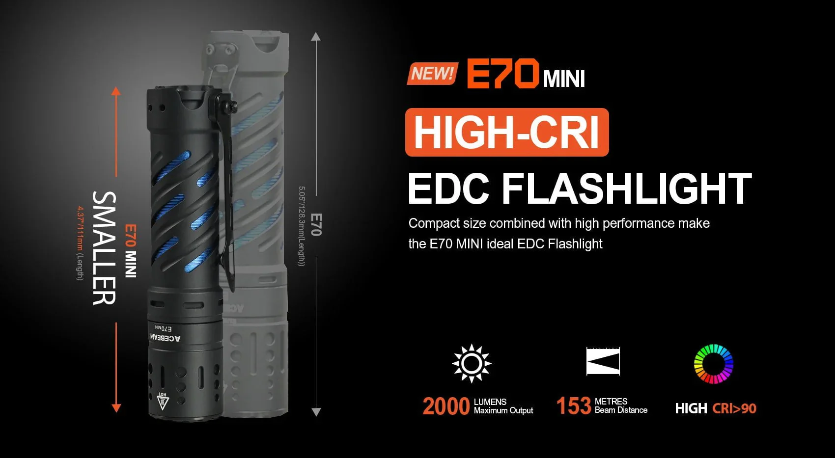 Acebeam E70 Mini - Image 4