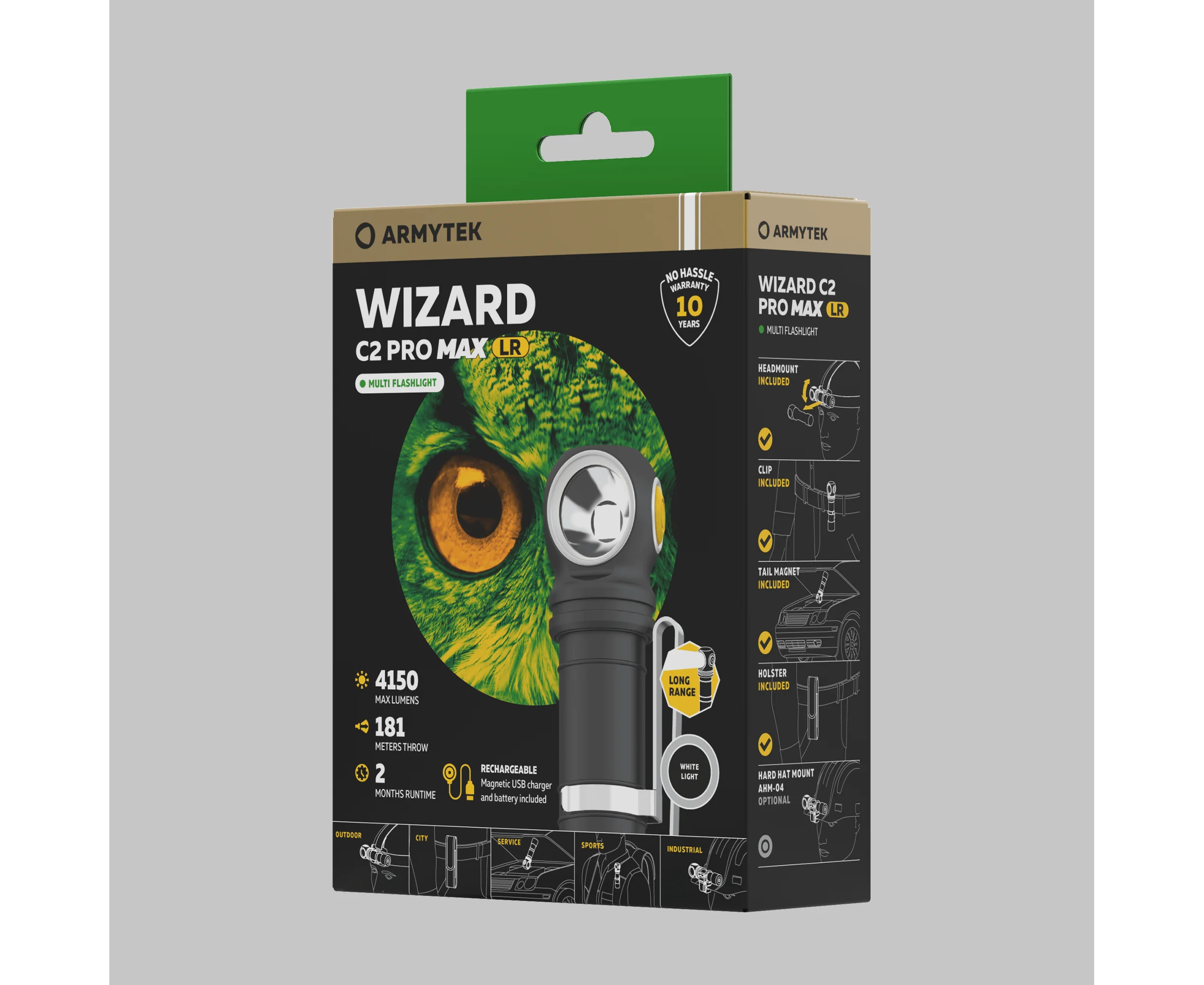 Armytek Wizard C2 Pro Max LR - White - Image 14