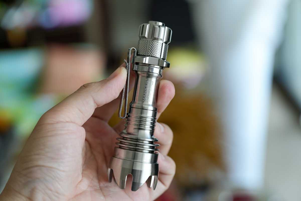 Manker Striker Mini Titanium EDC Flashlight - Image 2