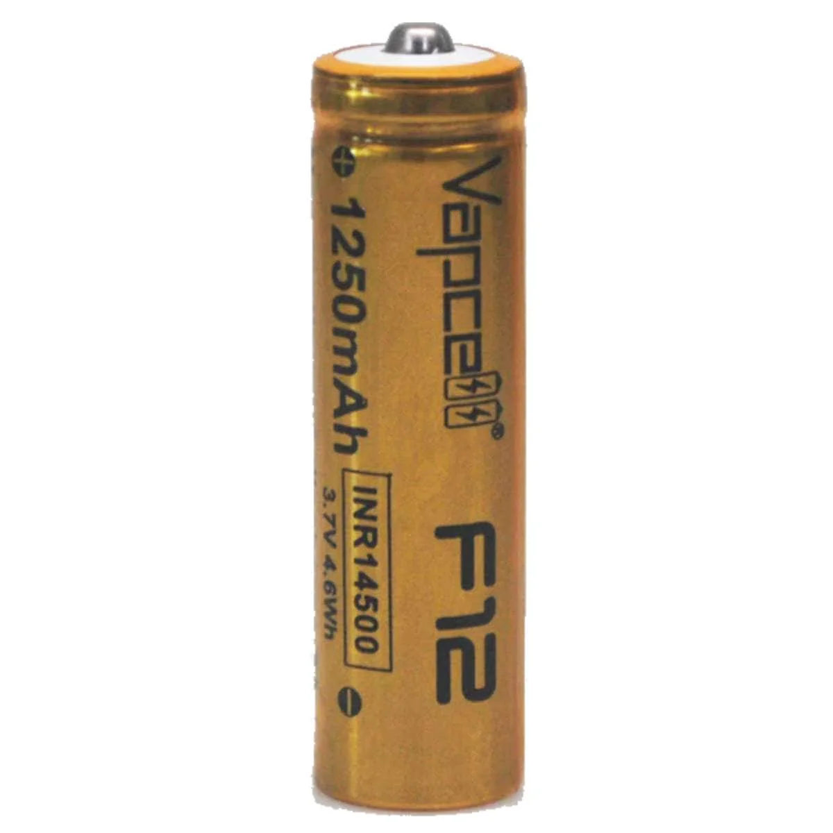 VAPCELL F12 1250mAh 14500 3A Flat Top